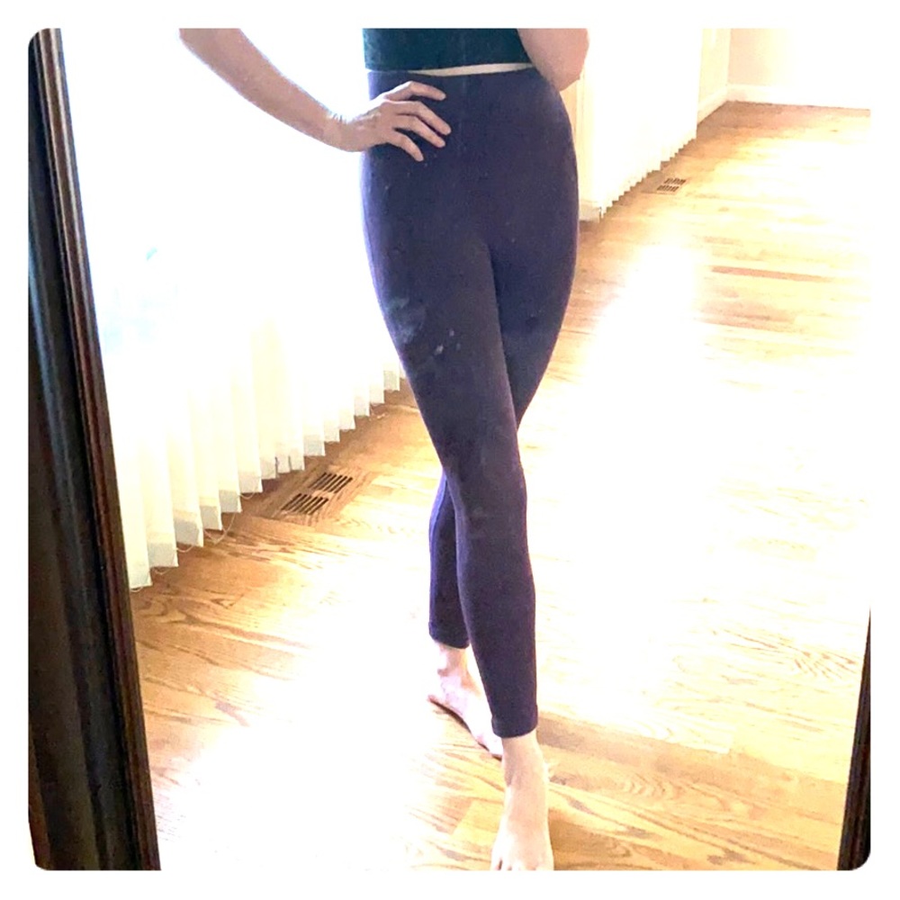 Lulu purple leggings